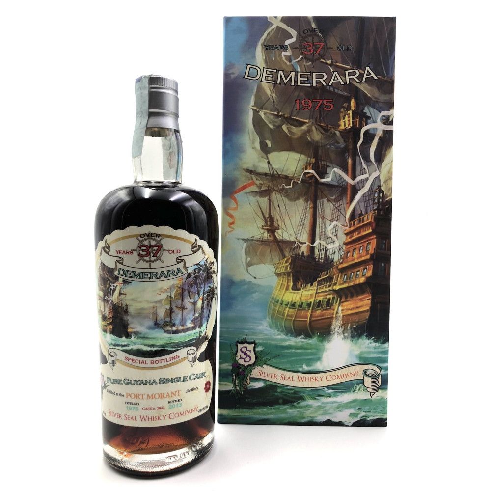Rhum Silver Seal Port Mourant 37 ans 1975, 49,9°