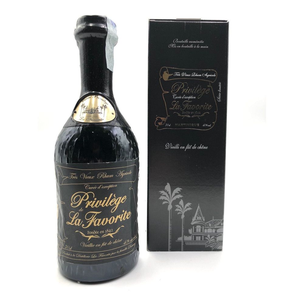 Rum La Favorite Privilège 30 & 35 ans, Martinique 40°