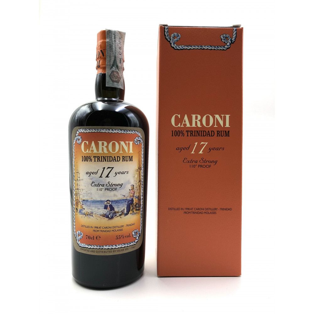 Rum Caroni 17 years Extra Strong 110° Proof, 55°
