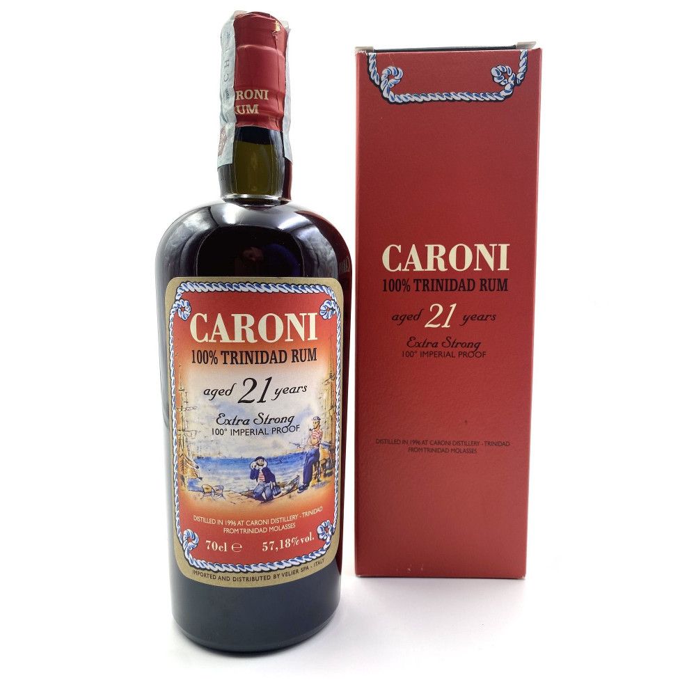 Rhum Caroni 21 ans Extra Strong 100° Impérial Proof, 57,18°
