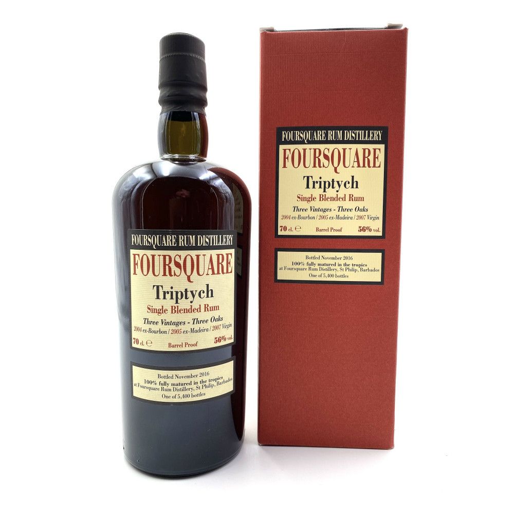 Rum Foursquare Triptych, Single Blended Rum 56°