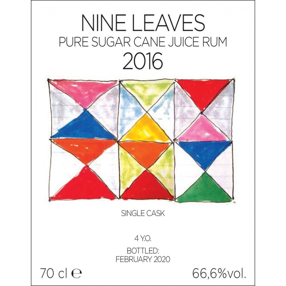 Rhum Japoniani Nine Leaves 2016 66,6°