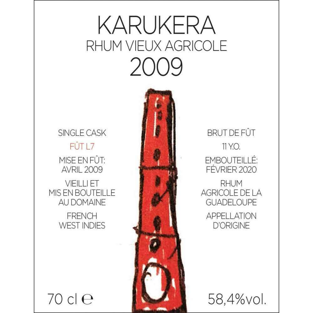 Rum Japoniani Karukera 2009 58,2°