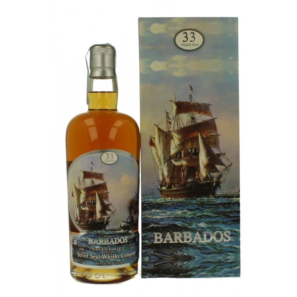 Rum Silver Seal Barbados W.I.R.D 33 years old 1986 58,8°