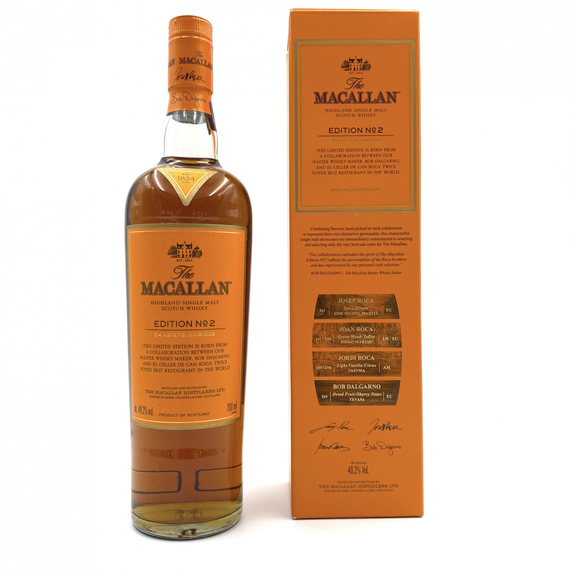 Whisky Macallan Edition N°2, Single Malt Scotch Whisky 48,2°