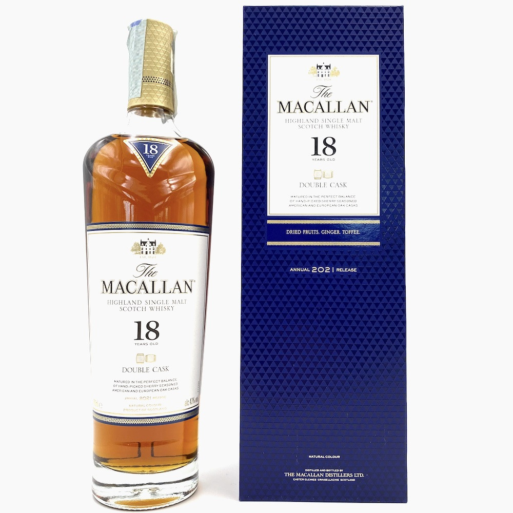 Whisky Macallan 18 years old double cask, 43°