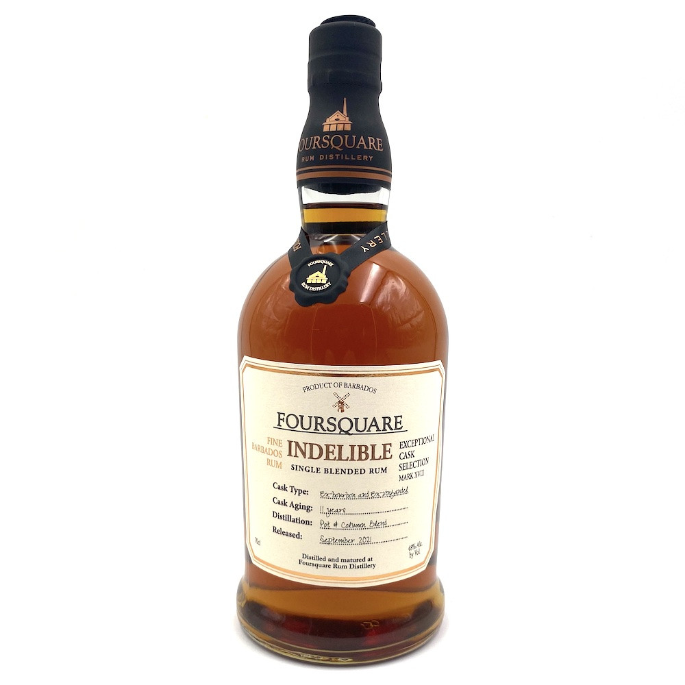 Rum Foursquare Indelible 11 years old, 48°