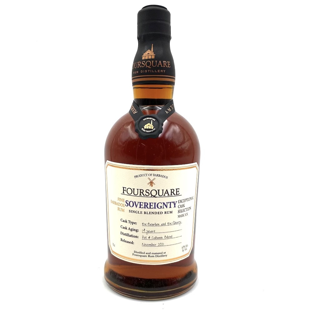 Rum Foursquare Sovereignty 14 years old, 62°