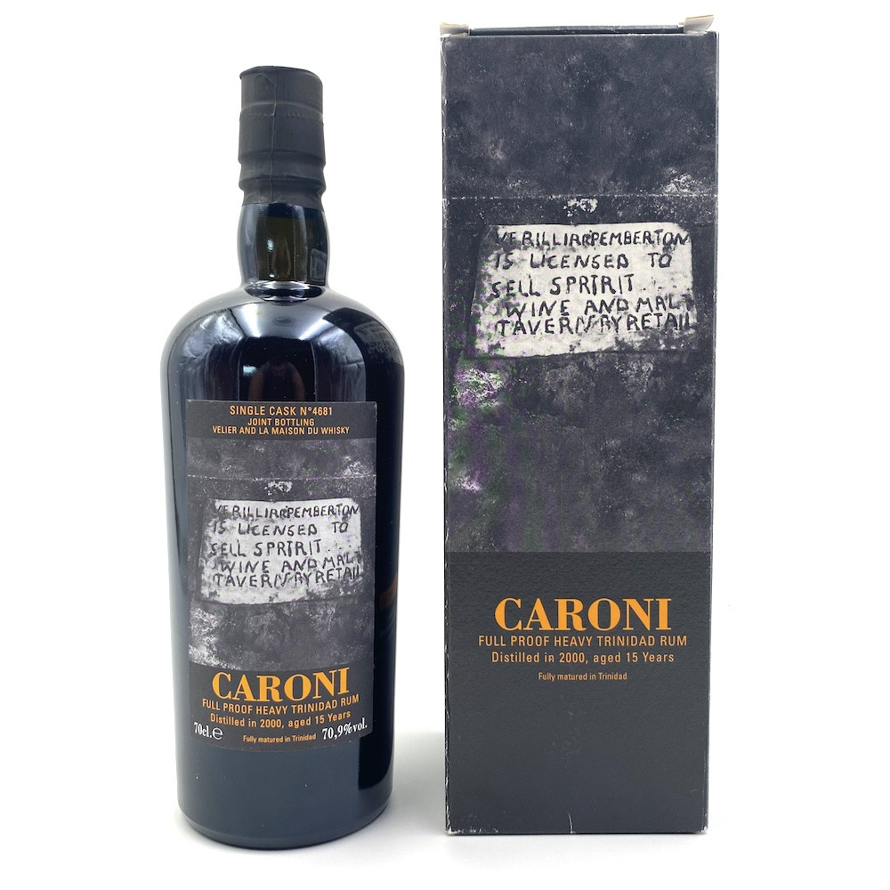 Rhum Caroni 2000 Single Cask 4681 Heavy Rum Full Proof 15 ans Joint Bottling Velier & LMDW 70,9°