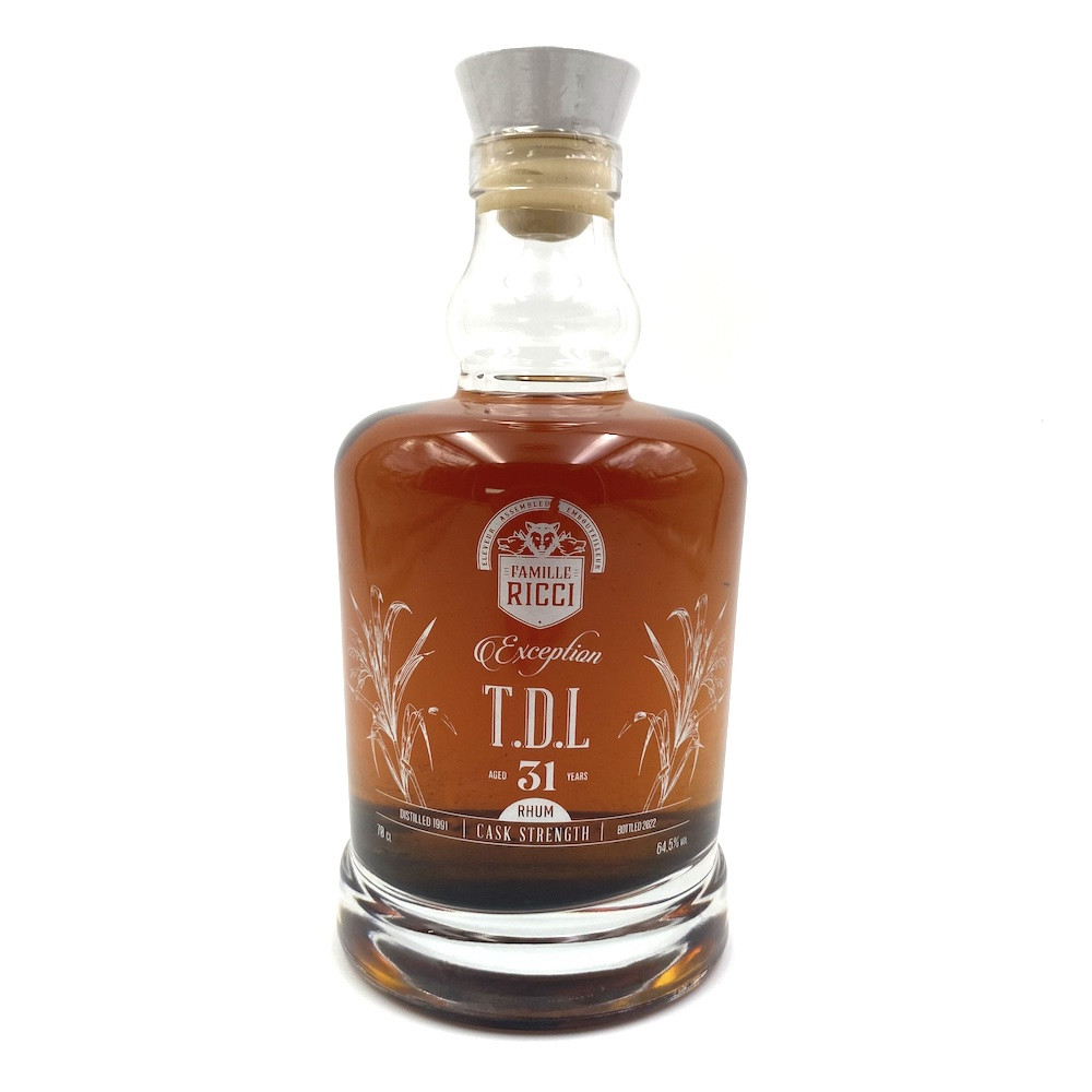 Rum Famille Ricci - TDL 1991 Cask Strength 31 years old, 64,5°