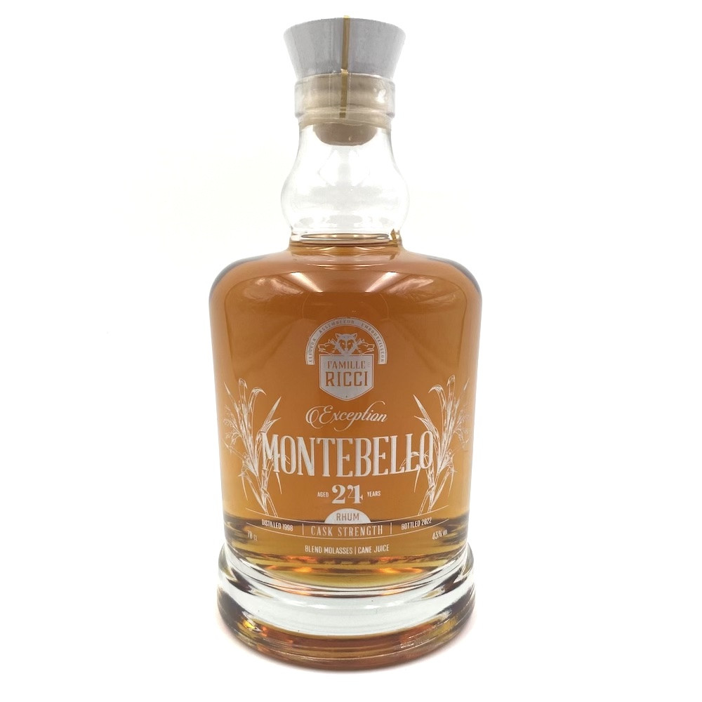 Rum Famille Ricci - Montebello 1998 Cask Strength 24 years old, 43°