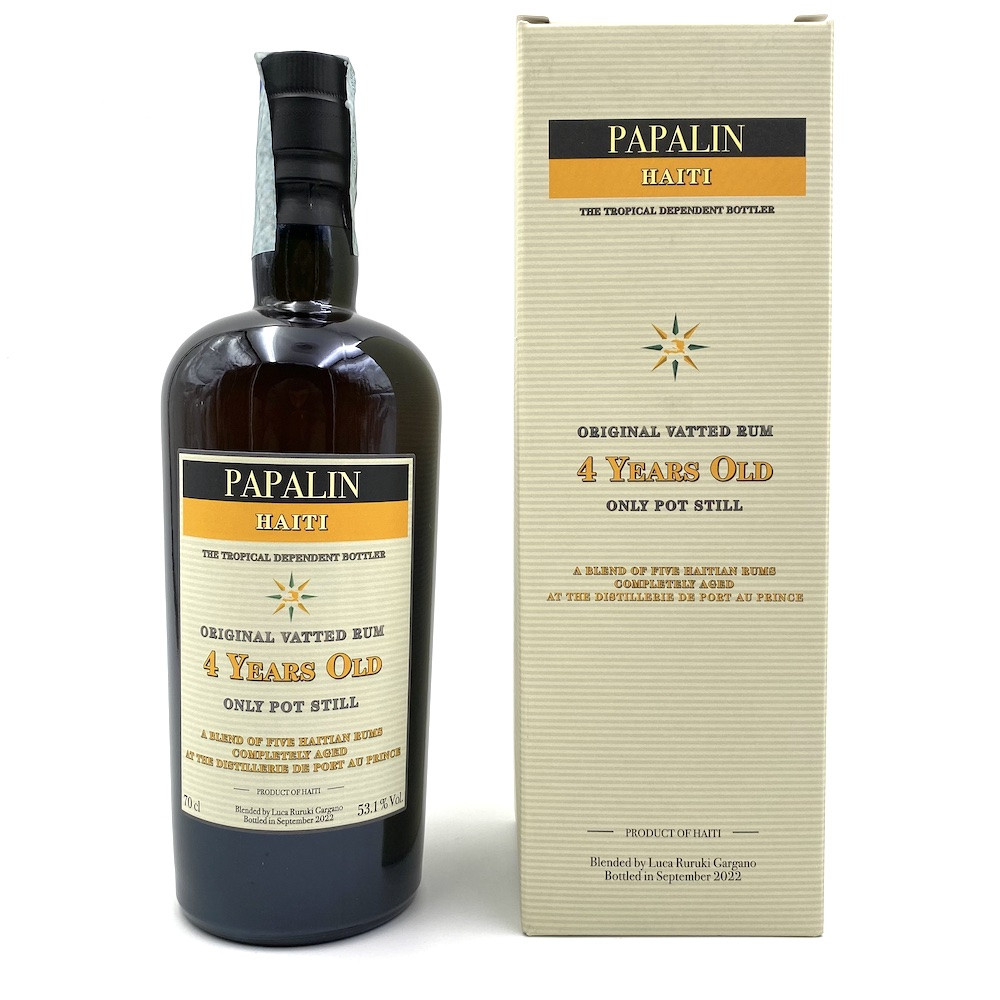 Rum Papalin Haiti 4 years old 2022 53,10°