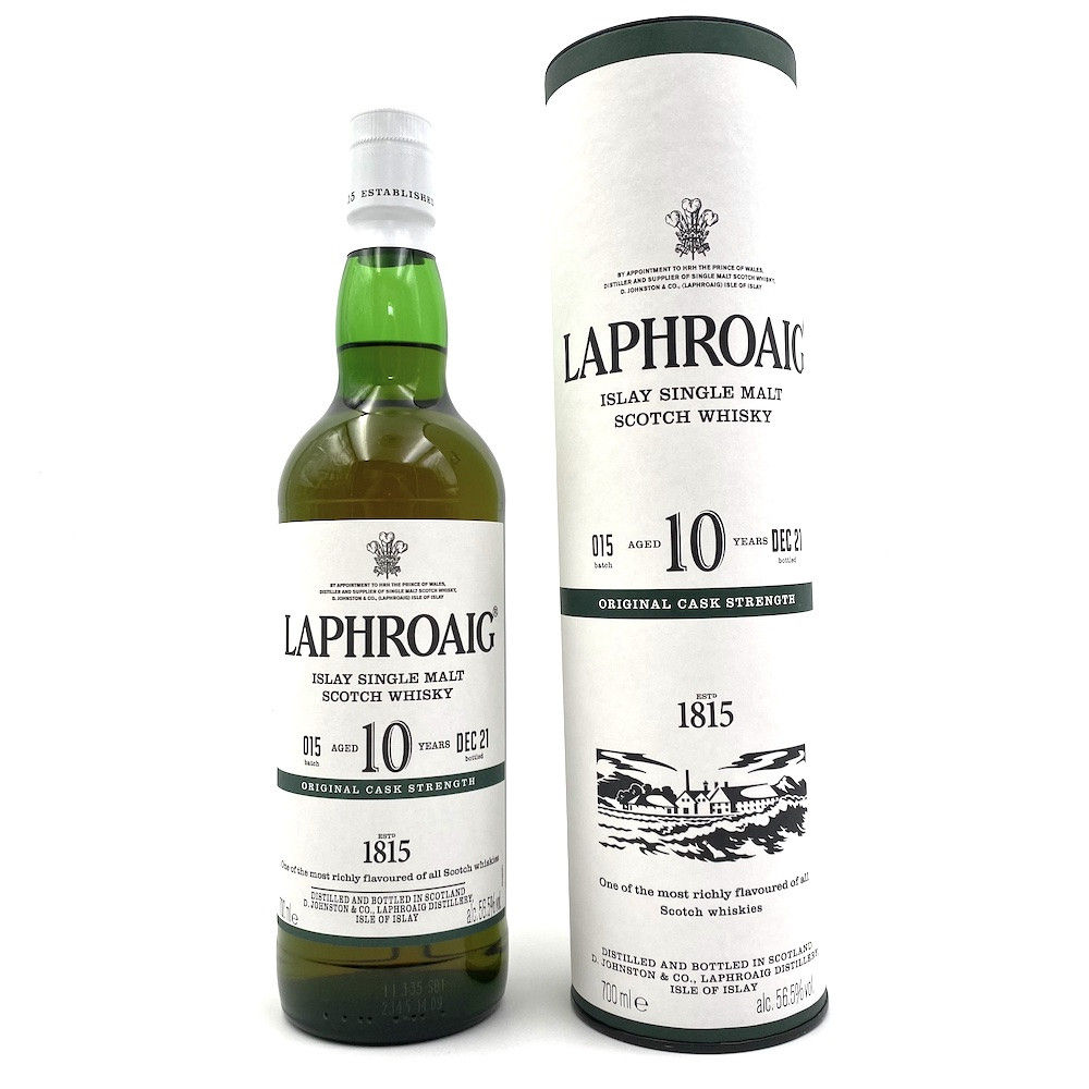 Whisky Laphroaig 10 ans Cask Strength Batch 15, 56,5°